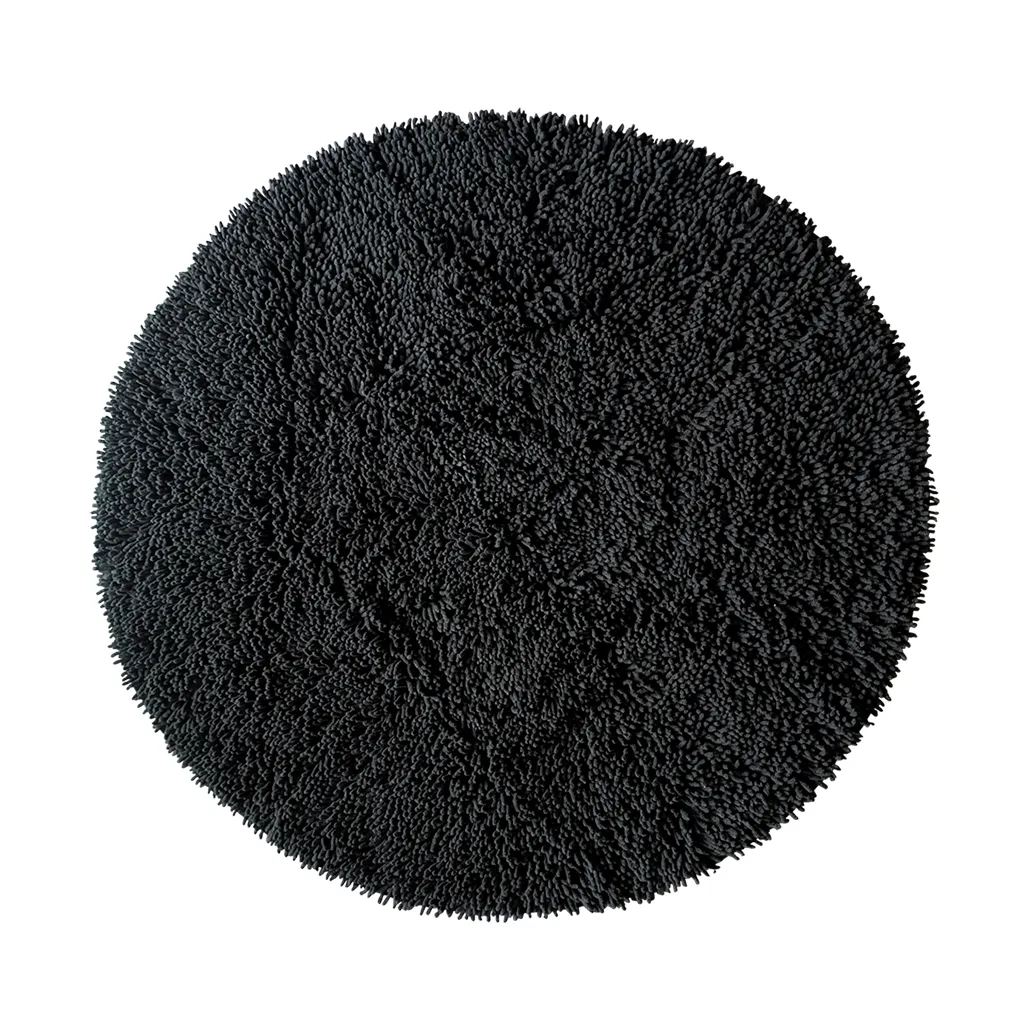 Etol Design Rasta matto pyöreä Ø120 cm Musta