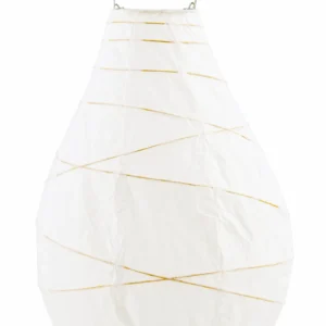 House Doctor Drop valaisinlyhty Ø24x35 cm Valkea