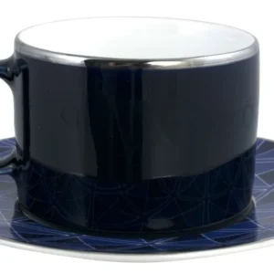 Magnor Tokyo Origami lautanen kupille Ø15 cm Sininen