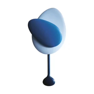 Design House Stockholm Mellow Clock seinäkello Blue