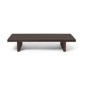 Ferm Living Kona low table sivupöytä Dark Stained oak veneer