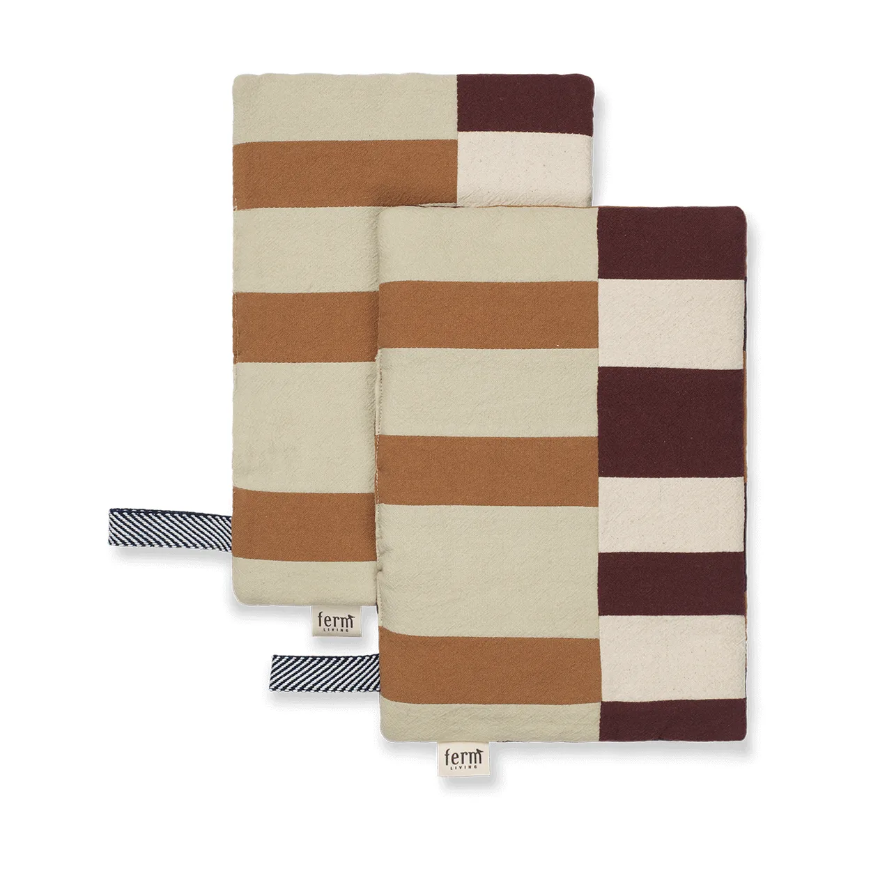 Ferm Living Section patalappu 2-pakkaus Patchwork