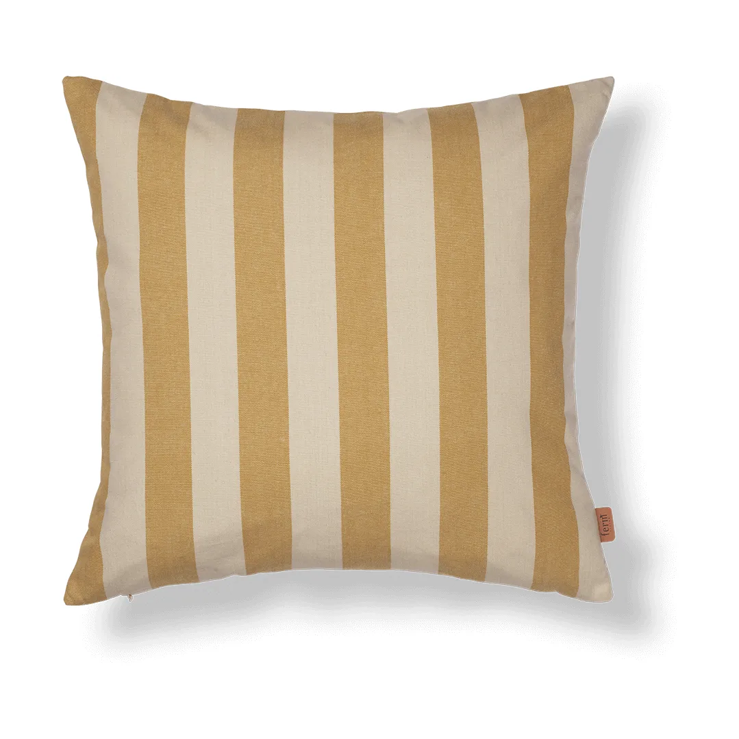 Ferm Living Strand outdoor tyynynpäällinen 50x50 cm Warm yellow-parchment