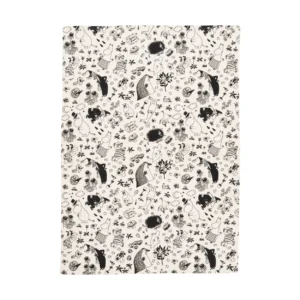 Moomin Arabia Muumi keittiöpyyhe 50x70 cm Offwhite