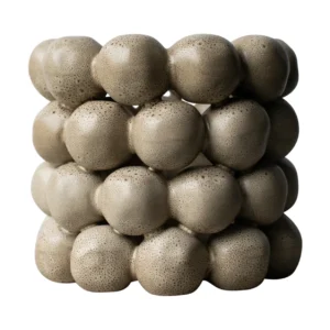 DBKD Bright kynttilälyhty Ø 17 cm Beige