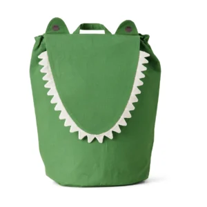 Ferm Living Crocodile säilytyskori 30x50 cm Artichoke green
