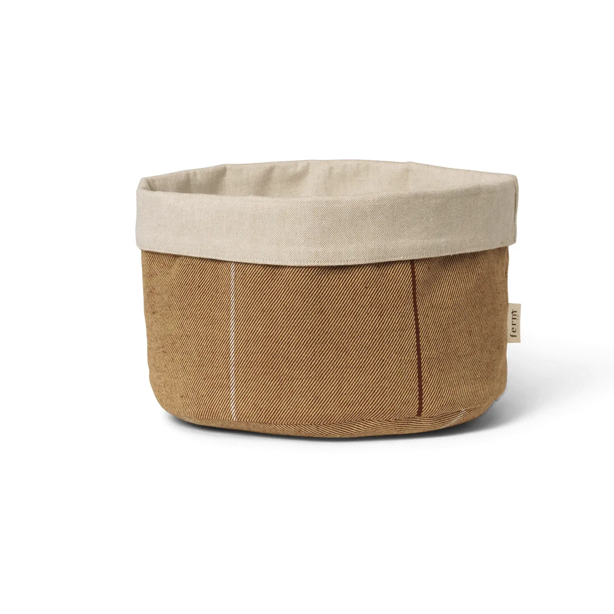 Ferm Living Ito Kitchen Basket leipäkori Ø23 cm Natural-straw
