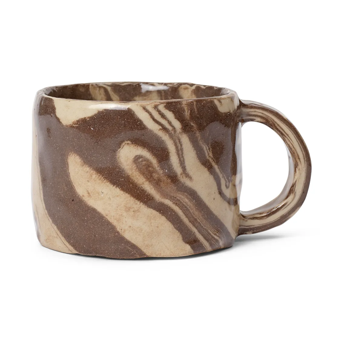 Ferm Living Ryu muki matala 20 cl Hiekanruskea