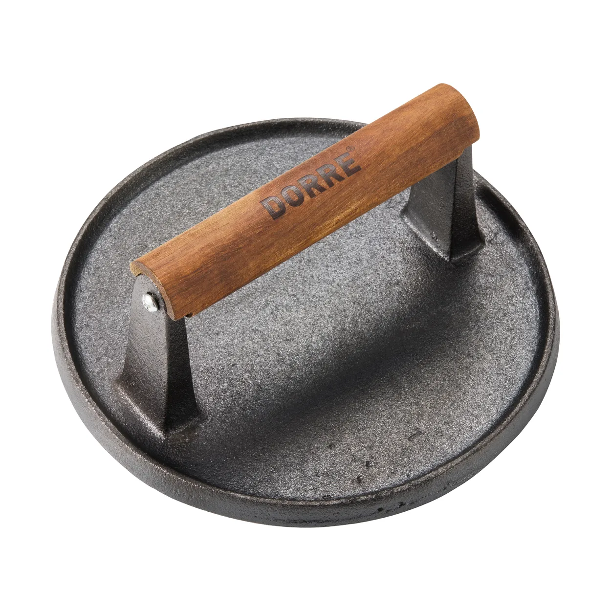 Dorre Hally hampurilaispuristin Ø17,7 cm Valurauta-akaasia