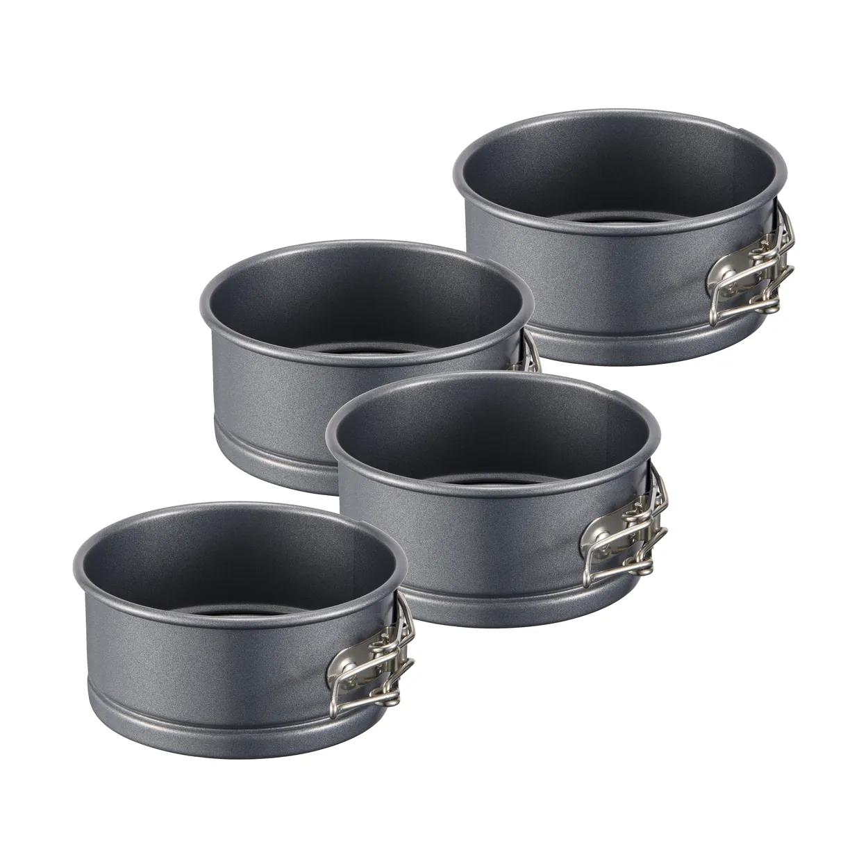 Dorre Karabo mini springform hiiliteräs 4-pack. Ø10 cm