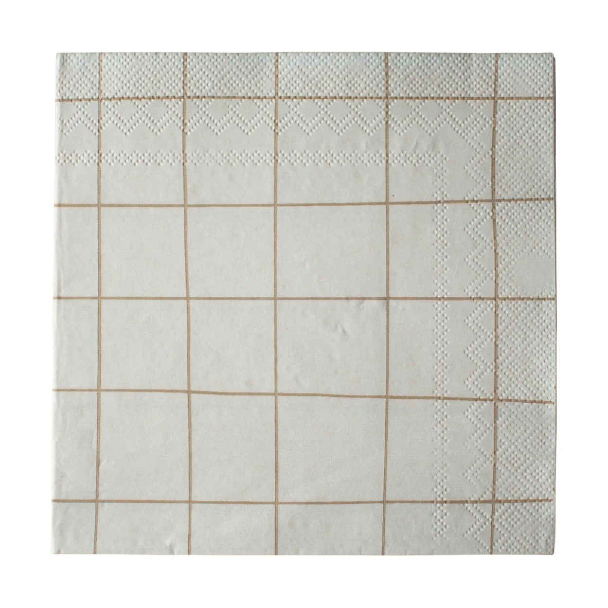 DBKD Square paperiservietti 33x33 cm 20-pakkaus Creme