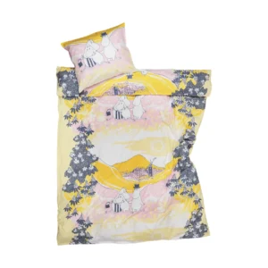 Moomin Arabia Perhehetki Muumi vuodevaatesetti 150x210 cm