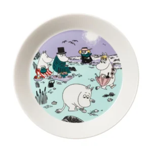 Moomin Arabia Muumi lautanen 2025 Rantapäivä Ø19,5 cm