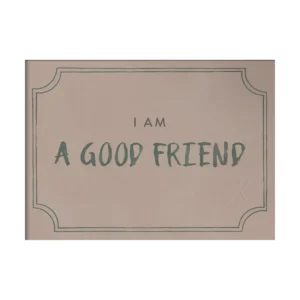 Kunskapstavlan® Good friend diplomi juliste 21x30 cm Dusty rose