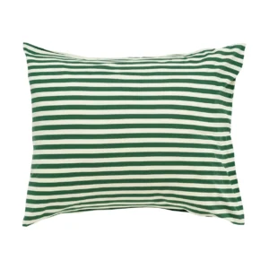 Marimekko Tasaraita tyynynpäällinen 50x60 cm Off whitedark green