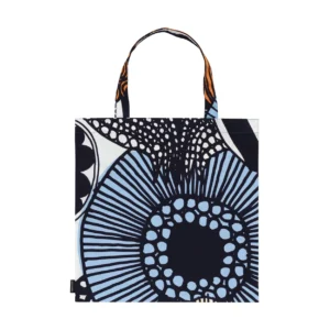 Marimekko Siirtolapuutarha laukku 43x44 cm Whiteyelloworangelight blue