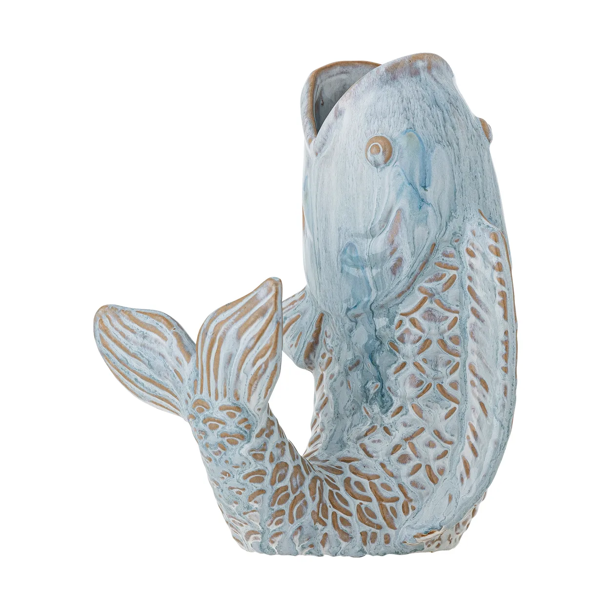 Bloomingville Hiro maljakko 21 cm Sininen