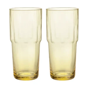 Iittala Solare juomalasi korkea 39 cl 2pack. Tulikulta