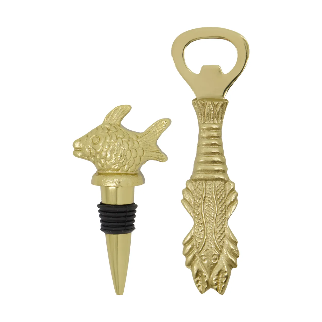 House Doctor Fish barset 2 osaa Antiikkikulta