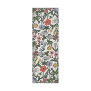 Ekelund Linneväveri Vildblomster pöytäliina 35x100 cm Monivärinen