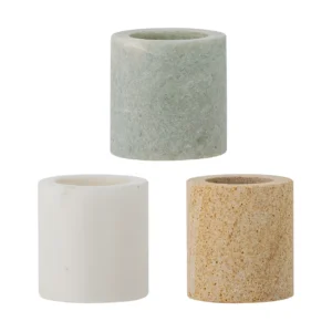 Bloomingville Kokui purkki 3 osaa Marmori