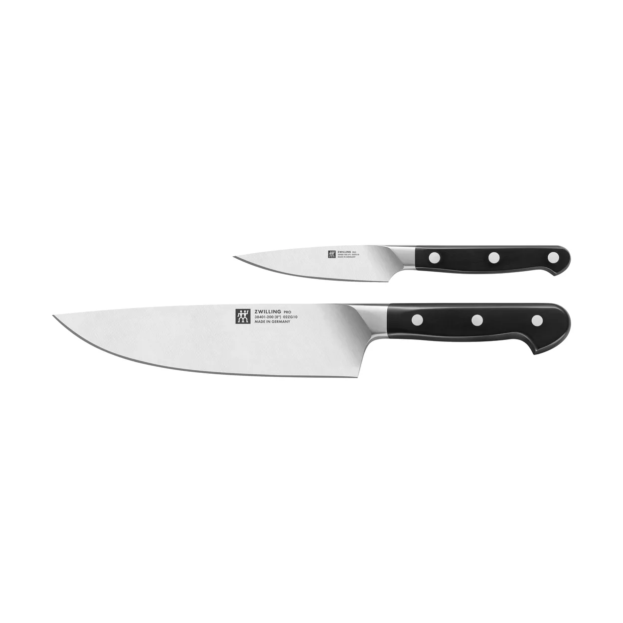 Zwilling Zwilling Pro veitsisetti 2 osaa Musta-ruostumaton teräs