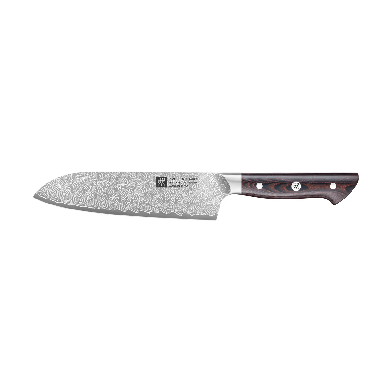 Zwilling Zwilling Tanrei santokuveitsi  18 cm Damaskos-musta