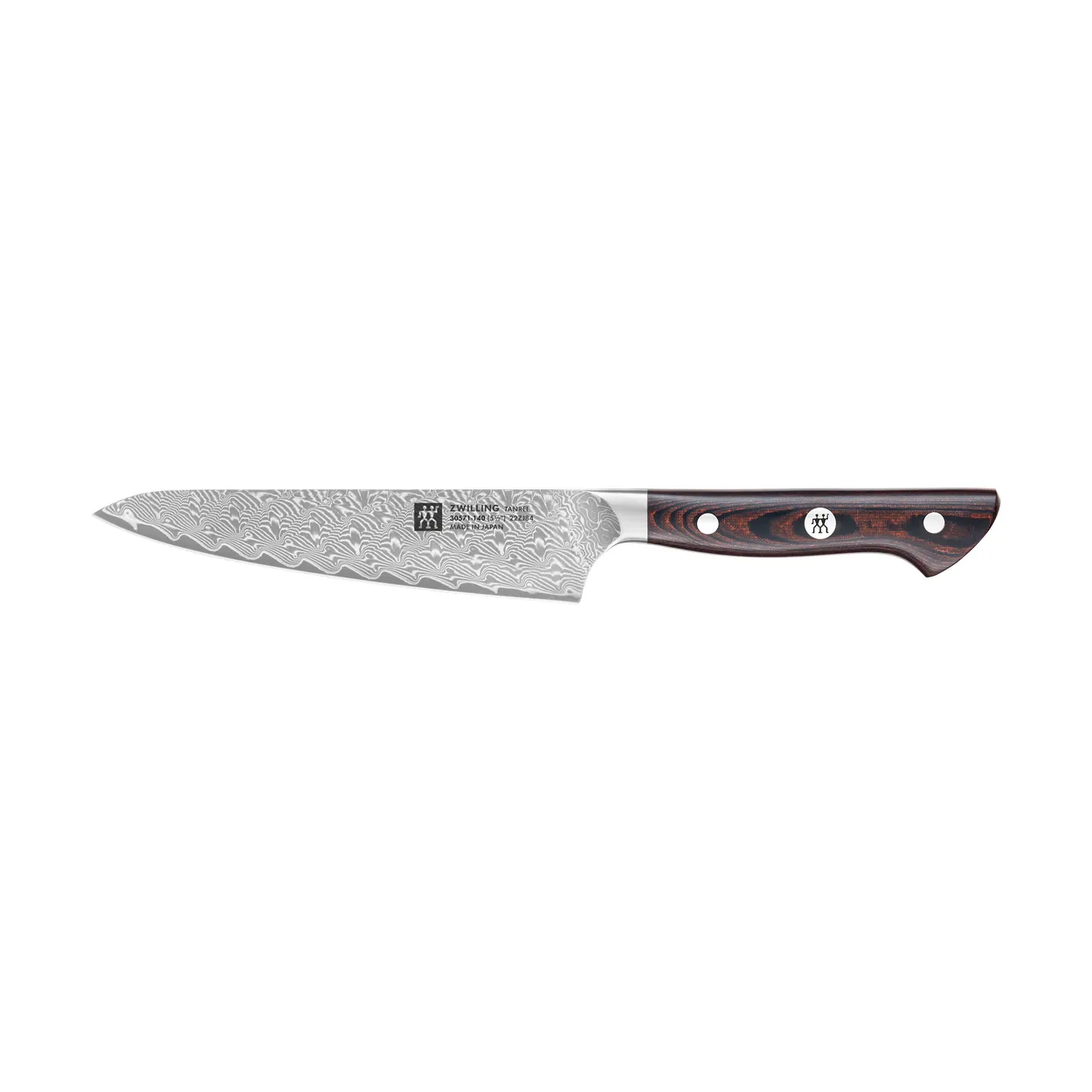 Zwilling Zwilling Tanrei kompakti kokinveitsi 14 cm Damaskos-musta