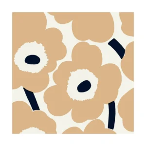 Marimekko Unikko servetti 33x33 cm 20 kpl brown.