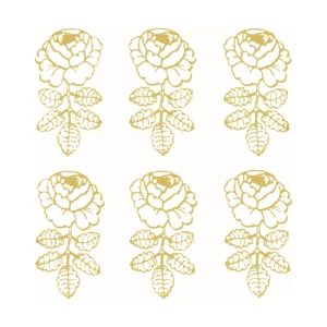 Marimekko Vihkiruusu servetti 33 x 33 cm 20pakkaus Goldwhite