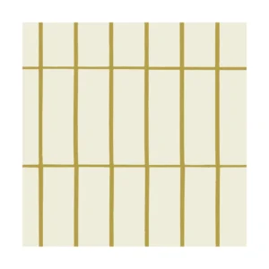 Marimekko Tiiliskivi lautasliina 33 x 33 cm 20 kpl Gold