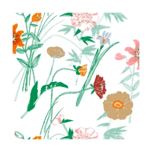 Marimekko Puutarhakutsut lautasliina 33x33 cm 20pack