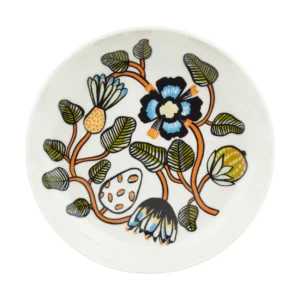 Marimekko Tiara syvä lautanen Ø20,5 cm Whitewarm orangegreen