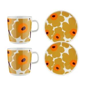Marimekko Unikko aamiaissetti