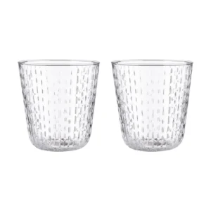 Marimekko Syksy tumbler lasi 36 cl 2pack Clear