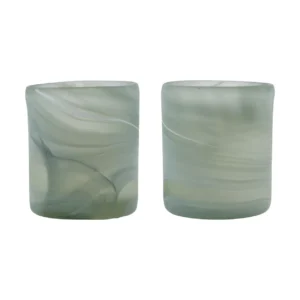 House Doctor Kae kynttilänpidike Ø7x8 cm Harmaa