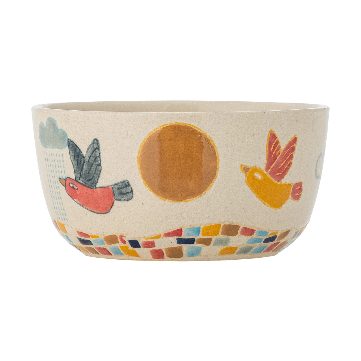 Bloomingville Colorine kulho Ø12 cm Luonnollinen