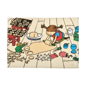 Muurla Pippi keittiöpyyhe 50x70 cm Paistaminen