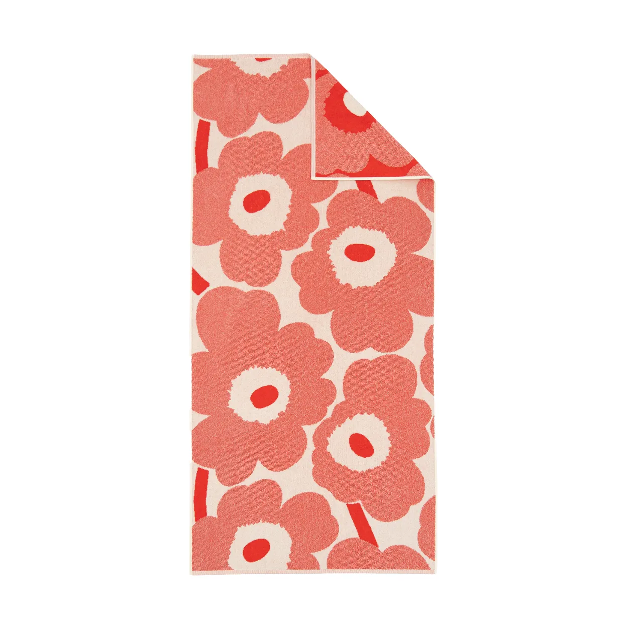 Marimekko Unikko kylpypyyhe 70 x 150 cm Off whiten