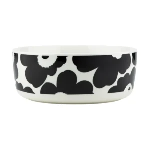 Marimekko Unikko kulho 1,5 l BlackWhite