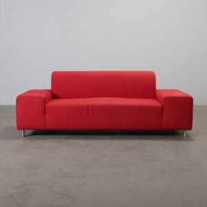 Adea Camp 2-istuttava sohva punainen