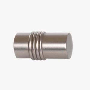 CYLINDER päätykappale, 2 kpl teräs