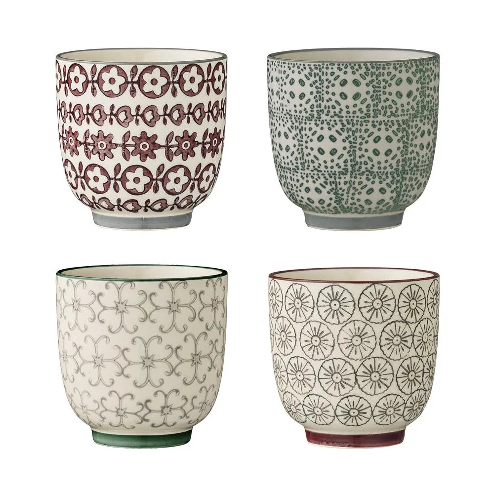 Bloomingville Karine kuppi 4 osaa 7 cm