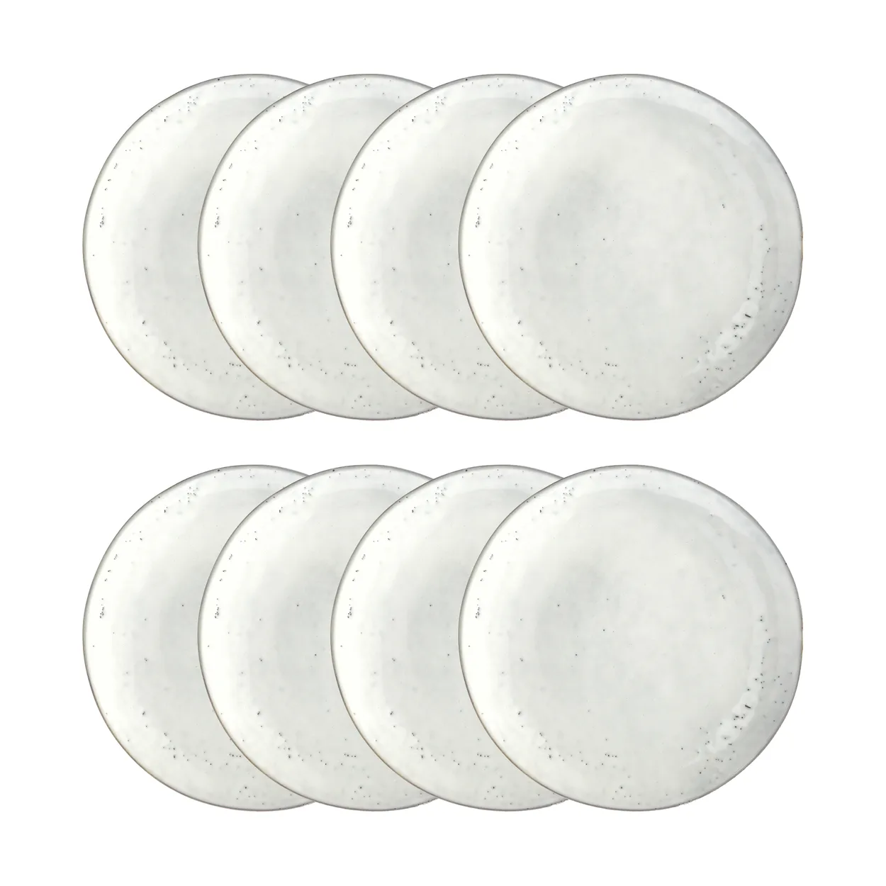 Broste Copenhagen Nordic Sand lautanen Ø26 cm 8-pakkaus