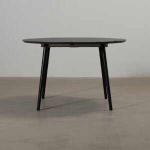 Sofacompany Amelia ruokapöytä 120-170 cm musta