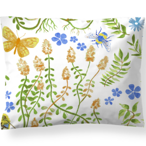 Finlayson Puutarhajuhla satiinityynyliina