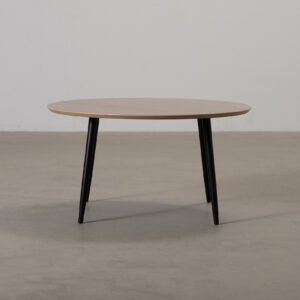 Sofacompany Hubert sohvapöytä ø 90 cm pähkinä / musta