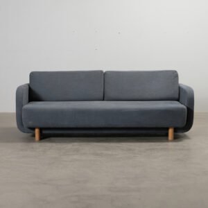 Sofacompany Clara 3-istuttava vuodesohva harmaansininen