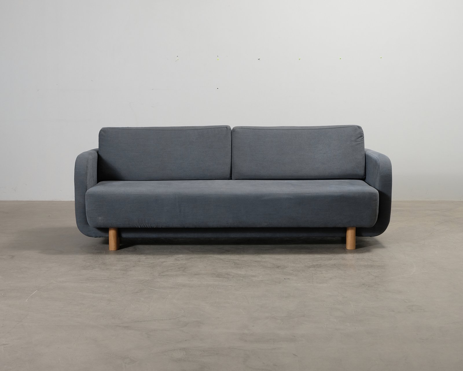 Sofacompany Clara 3-istuttava vuodesohva harmaansininen