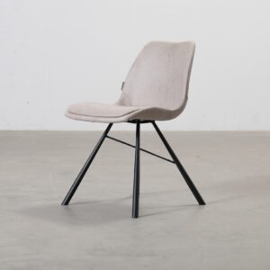 Zuiver Brent ruokatuoli harmaa